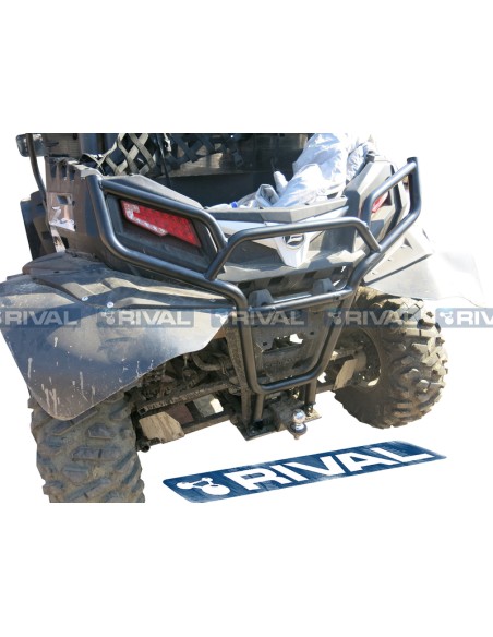 RIVAL Rear bumper - CF Moto ZForce 800 Black