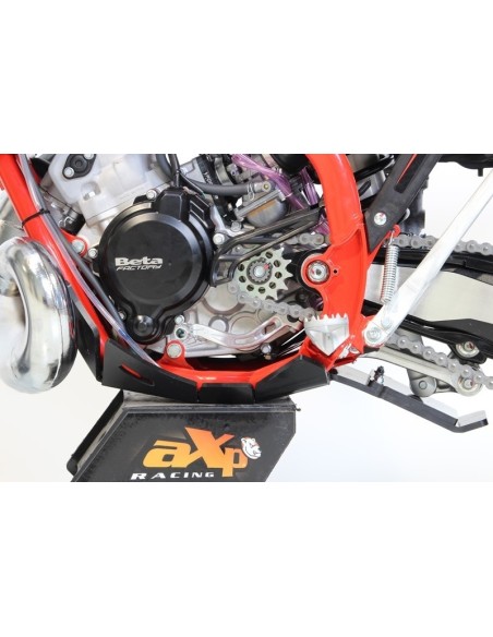 Placa de protectie AXP Enduro Xtrem - HDPE 8mm Beta RR125/200 Negru