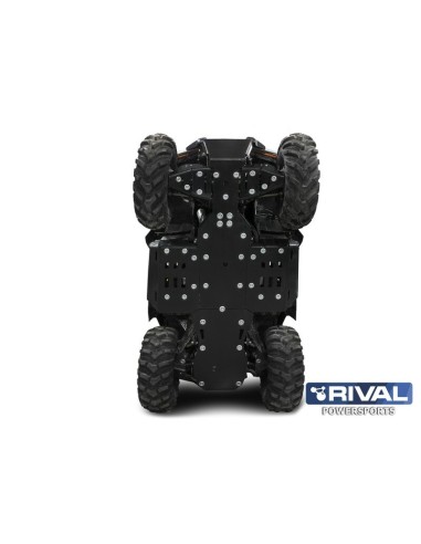 RIVAL Complete skid plate - Plastic 10mm Can-Am Outlander