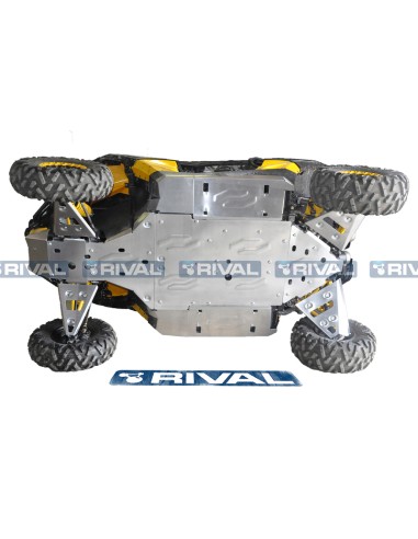 RIVAL Complete skid plate - Aluminium 4mm Can-Am Maverick 1000