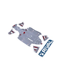 RIVAL Complete skid plate -... 2