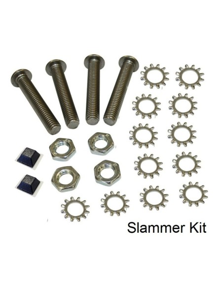 DRAGONFIRE Aluminium Door panel + mounting kit - Black Polaris