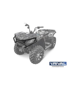 RIVAL Front Bumper Black CF...