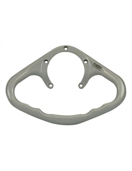 A-SIDER Tank Handle Grip 5 Screws Silver Kawasaki Z1000