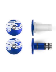 S3 End 5 Bar Ends Ø14mm Blue
