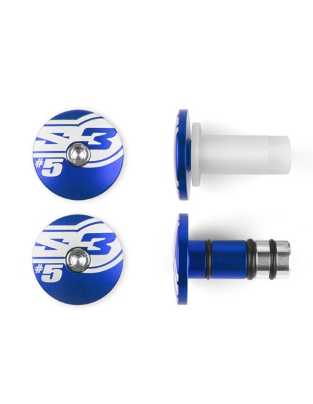 Capăt S3 5 Capete de bară Ø14mm Albastru