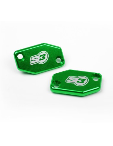 S3 Clutch Master-Cylinder Cover Green Braktec