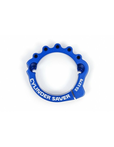 S3 Exhaust Flange Guard Blue KTM/Husqvarna