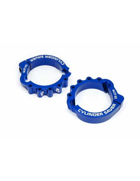 S3 Exhaust Flange Guard Blue KTM/Husqvarna