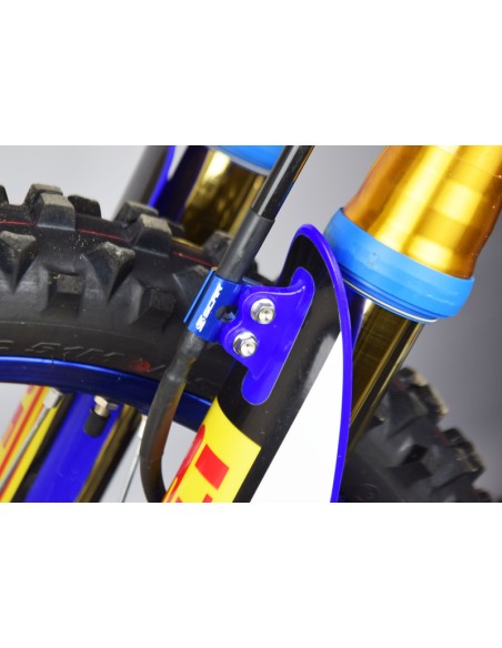 SCAR Front Brake Cable Guide Blue