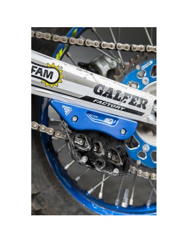 S3 Swingarm Chain Guide Saver Blue...