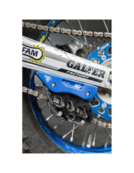 S3 Swingarm Chain Guide Saver Blue Sherco