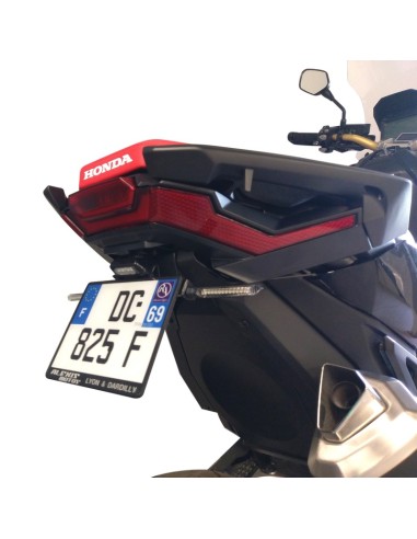 V PARTS License Plate Holder Black Honda X-ADV