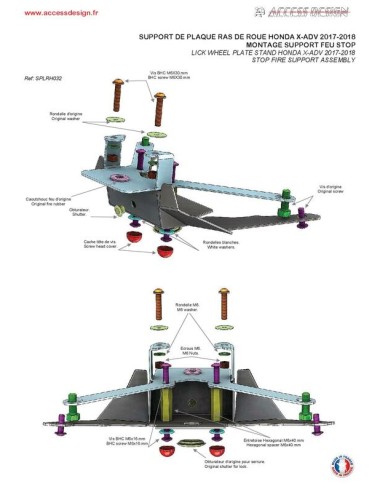 ACCESS DESIGN Suport plăcuță de...