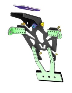 V PARTS License Plate... 2