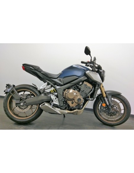 ACCESS DESIGN Suport plăcuță de înmatriculare „montat pe roți” Honda CB650R negru