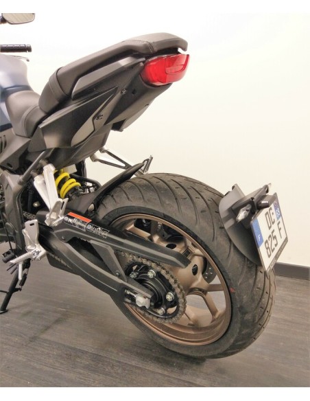 ACCESS DESIGN Suport plăcuță de înmatriculare „montat pe roți” Honda CB650R negru