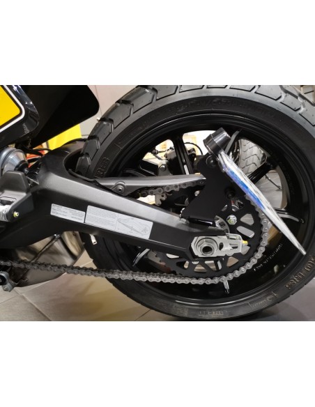 ACCESS DESIGN Side License Plate Holder Black Ducati Scrambler 800