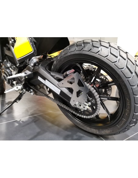 ACCESS DESIGN Side License Plate Holder Black Ducati Scrambler 800