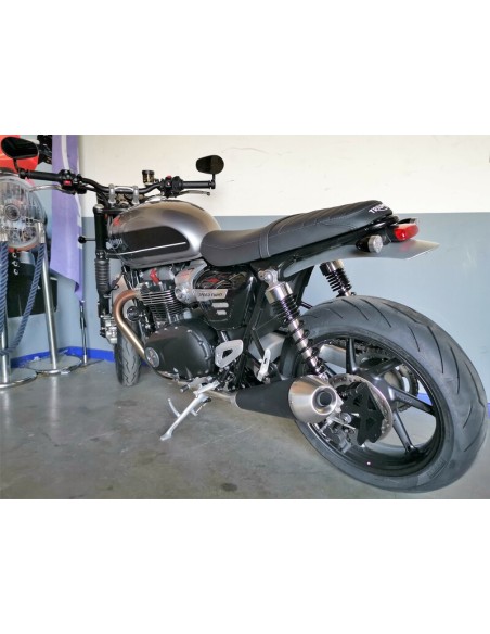 ACCESS DESIGN Side License Plate Holder Black Triumph