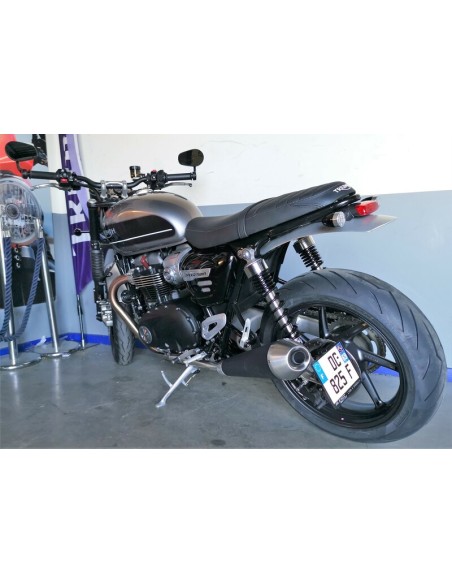 ACCESS DESIGN Side License Plate Holder Black Triumph