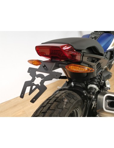 ACCESS DESIGN License Plate Holder Black Indian FTR 1200/1200S