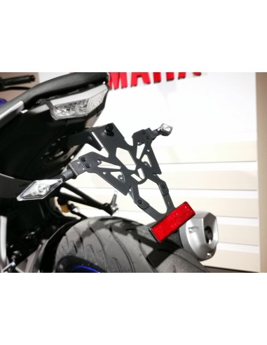 V PARTS License Plate Holder Black Yamaha MT-125