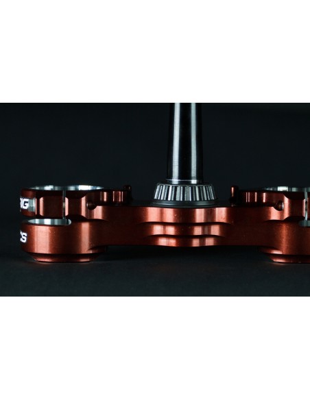 XTRIG ROCS Pro Triple Clamp Offset Ø20-22mm Black