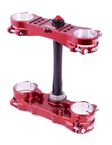 Clemă triplă XTRIG Rocs Pro 20-23mm offset Roșu