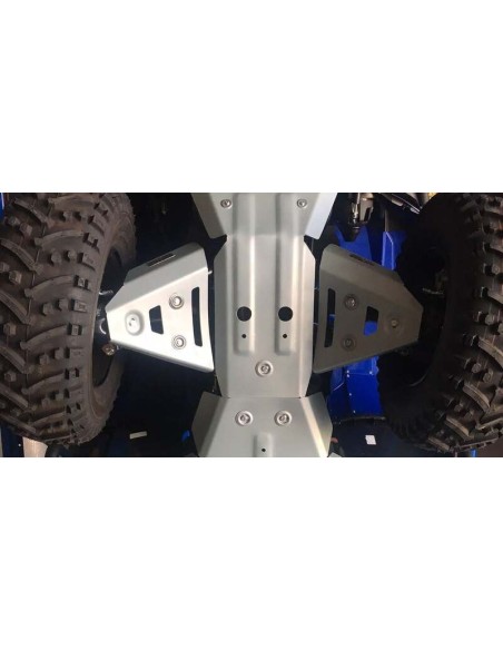 RIVAL Front Arm Guard Kit - Aluminium Yamaha Kodiak 450IRS