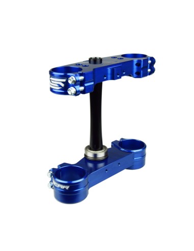 SCAR Triple Clamp OE Offset Blue