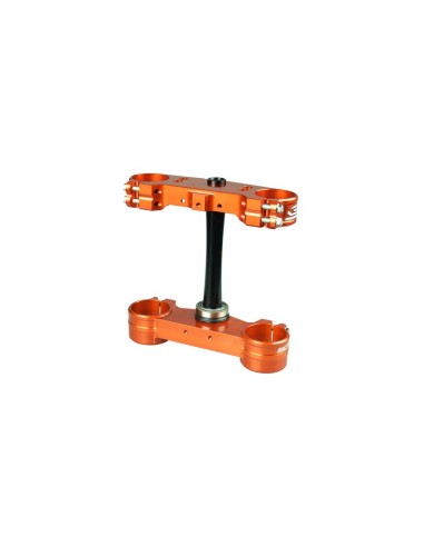 Clemă triplă SCAR OE Offset Orange KTM EXC/EXC-F