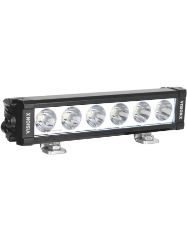 Bară luminoasă VISION-X XPL 6 LED-uri 3220 lumeni cu lumină de fundal 24 cm negru