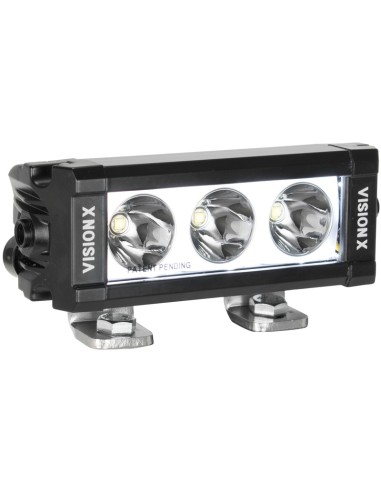 VISION-X XPL Light Bar 3 LED-uri 1610 lumeni cu iluminare de fundal 15 cm negru