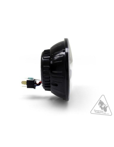 Far DENALI M5 LED Ø145mm Negru Cromat