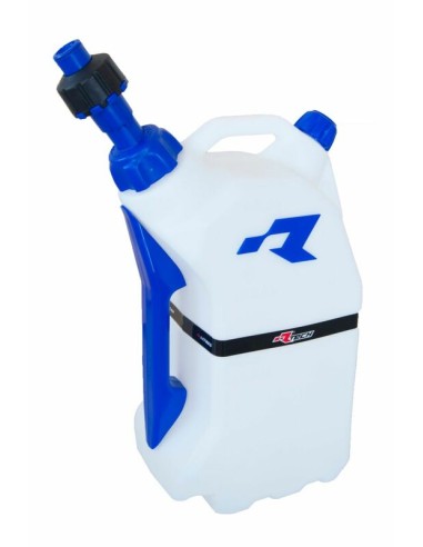 Bidon de combustibil RACETECH umplere rapidă, 15 l, translucid/albastru