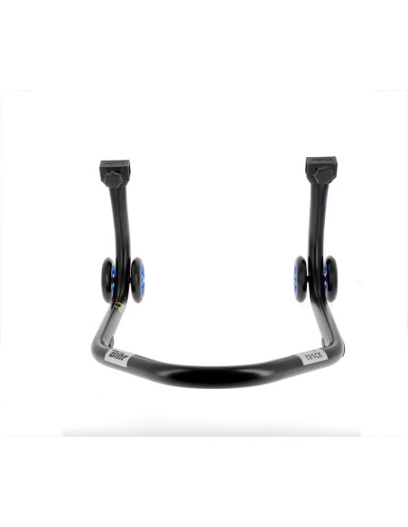 BIHR Home Track Paddock spate cu adaptoare „L” Matt Black Blue Roți Black & Blue