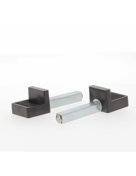 BIHR Home Track Paddock spate cu adaptoare „L” Matt Black Green Roți Black & Green