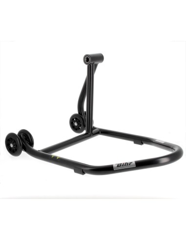 BIHR Home Track Right Single Arm Paddock Stand Matt Black Black Wheels