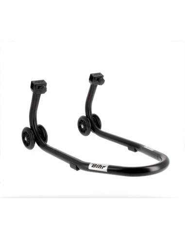 BIHR Home Track Front Stand Matt Black Black Wheels