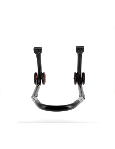 BIHR Home Track suport față negru mat portocaliu Roți negru și portocaliu