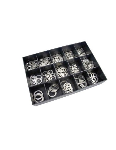 BIHR Aluminium Washers Set 400 pieces