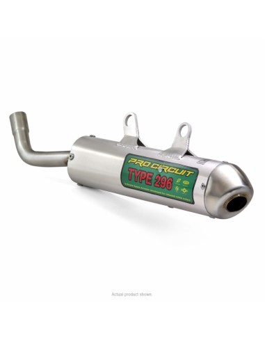 PRO CIRCUIT 296 Muffler Aluminium/Stainless Steel End Cap