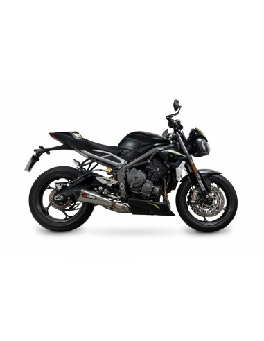 SCORPION Serket Taper Silencer - Triumph Street Triple 765