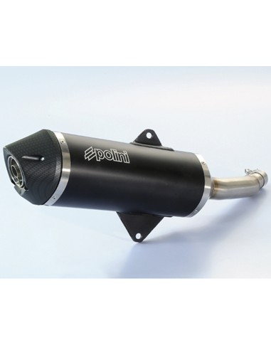 POLINI Full Exhaust System - Black Aluminium Yamaha