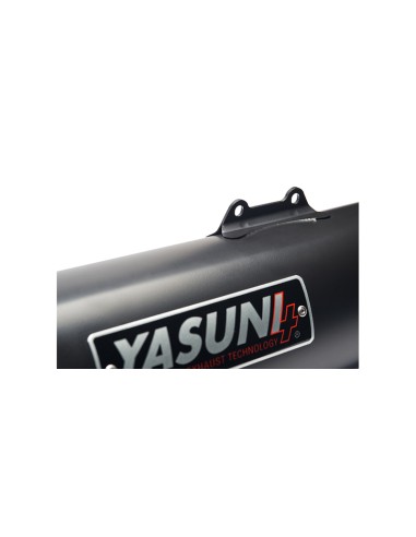 YASUNI 4 Black Edition Muffler - Carbon