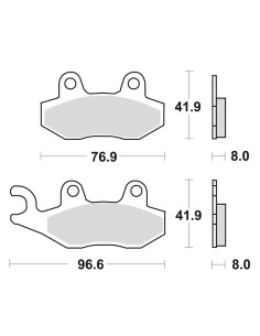 BRAKING Off-Road Sintered...