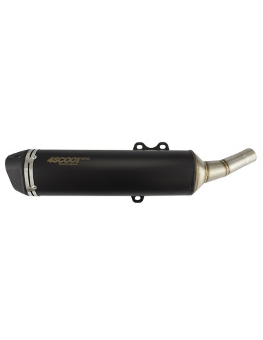 TECNIGAS 4Scoot Evo Black Silencer - Suzuki Burgman 200i