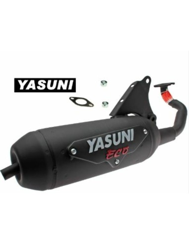 YASUNI Eco Exhaust - Steel Black