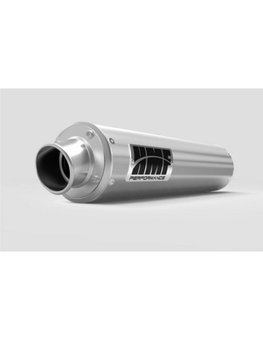 HMF Performance Series Silencer -Brushed Stainless Steel Stainless steel Yamaha Grizzly/Kodiak 700